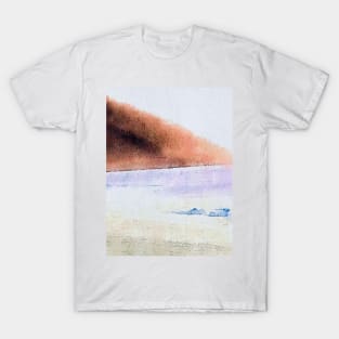 minimalist beach Landscape T-Shirt